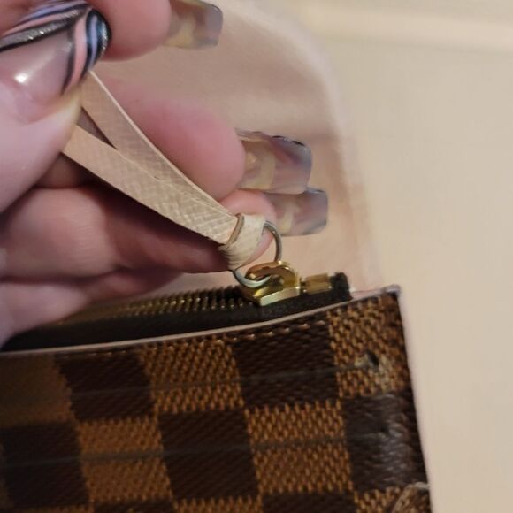 Louis Vuitton Damier Portefeuille Caissa Rose Bifold Wallet Authentic CA4175 - Picture 12 of 12
